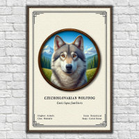 Serie de Zoología del Perro Lobo Checoslovaco