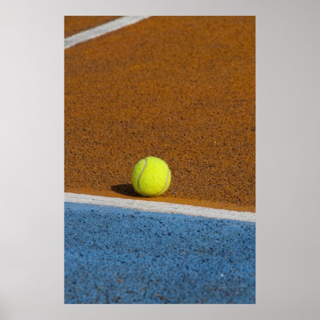 Póster Serie deportiva: Pelota de tenis (Frente)