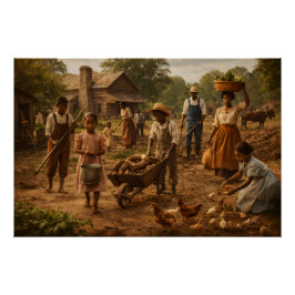 Póster Serie Familia Granja Negra 1