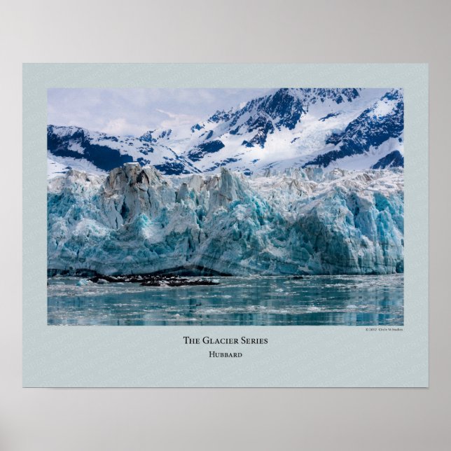 Póster Serie Glaciar - Hubbard 272 (Frente)