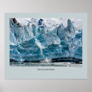 Póster Serie Glacier - Hubbard 527
