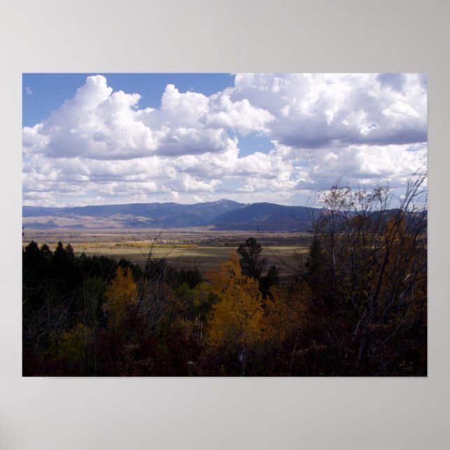 Póster Serie Jackson Hole Wyoming (Frente)