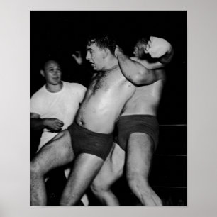 Póster Serie Poster de lucha antiveneciana