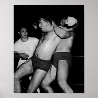 Póster Serie Poster de lucha antiveneciana