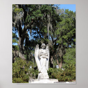 Póster Serie Savannah: Cementerio Bonaventure