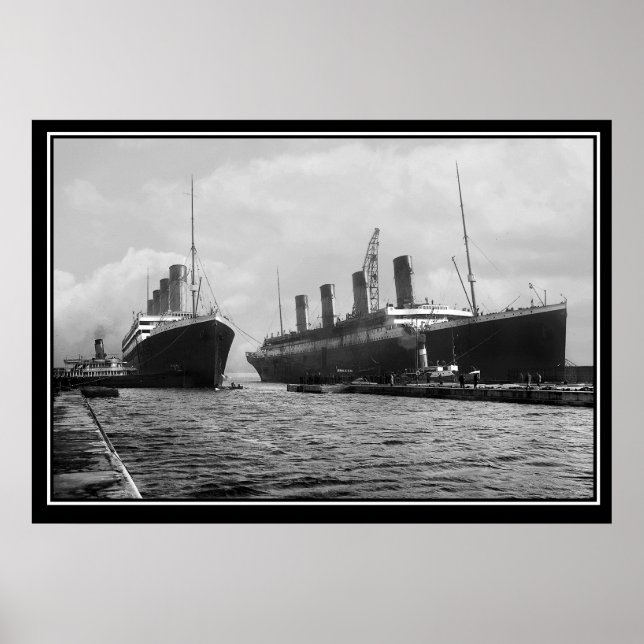 Póster Serie Titanic Poster Olimpiadas y Titanic (Frente)