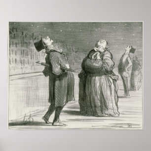 Póster Series 'Actualites', Parisians