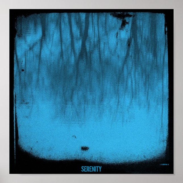Póster Series de Serenity: The Lake Blue TTV (Frente)