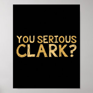 Póster Serious Clark - Cine divertida - Película para Nav