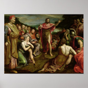 Póster Sermon of St. John the Baptist