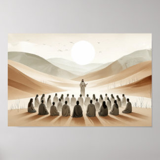 Póster Sermon on the Mount 