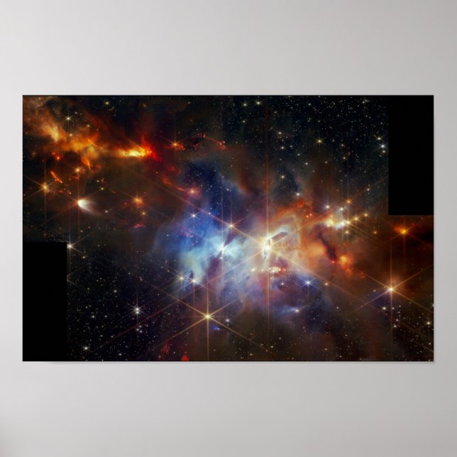 Póster Serpens (imagen de NIRCam) (Frente)