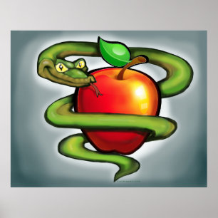 Póster Serpent n Poster Apple