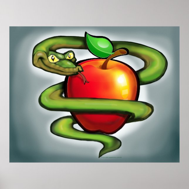 Póster Serpent n Poster Apple (Frente)