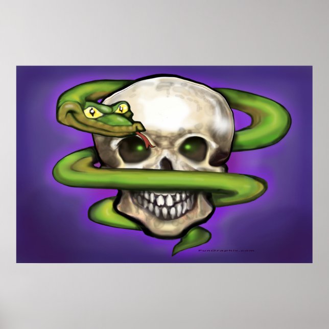 Póster Serpent n Skull Poster (Frente)