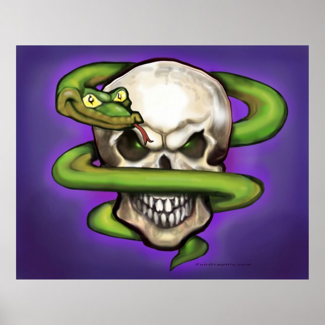 Póster Serpent Skull Poster (Frente)