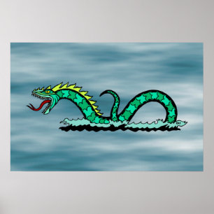 Póster Serpente marino