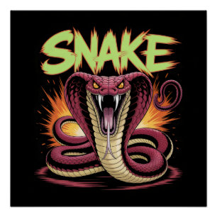 Póster Serpiente.
