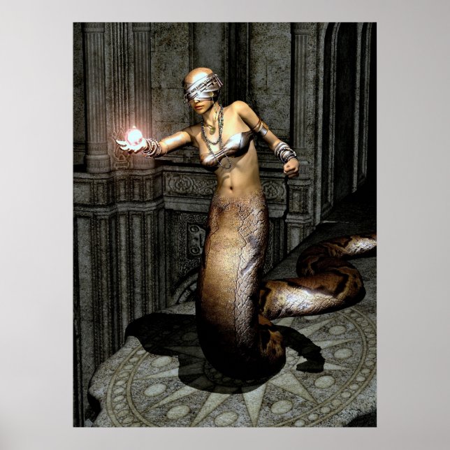 Póster serpiente (Frente)