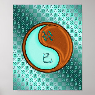 Póster Serpiente Aquarius y Wood