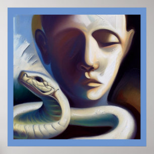 Póster Serpiente de animales espirituosos 2