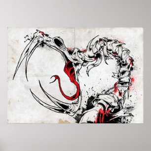 Póster Serpiente de la Muerte II