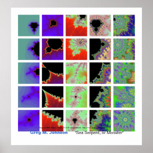 Póster Serpiente de mar, o monstruo
