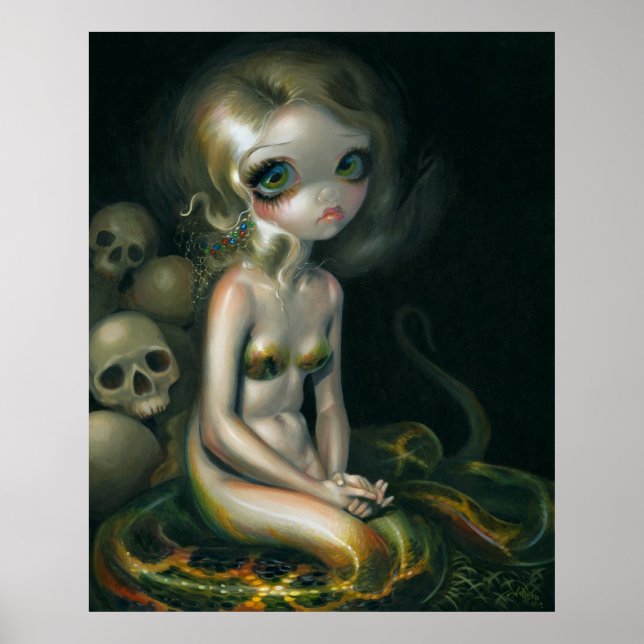 Póster Serpiente de vampiros Lamia ART PRINT (Frente)