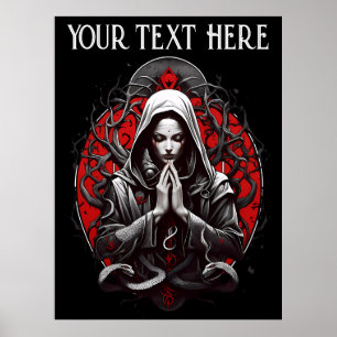 Póster Serpiente sacerdotisa de la sombra