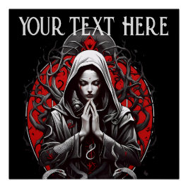 Póster Serpiente sacerdotisa de la sombra