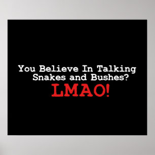 Póster Serpientes y arbustos que hablan