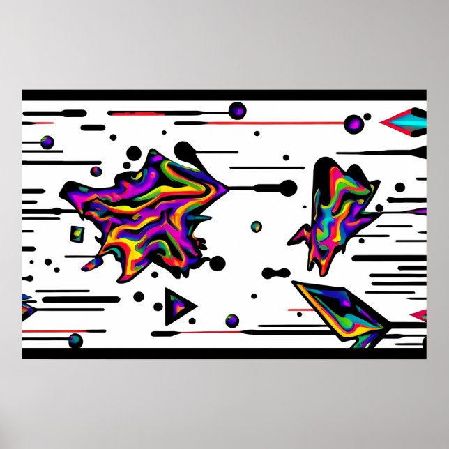 Póster Servicio en vuelo - Ken Gage Art (Frente)