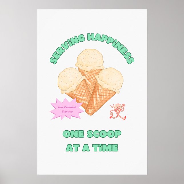 Póster Serving Happiness (Frente)