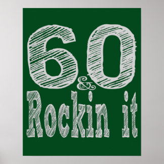 Póster Sesenta y Rockin It