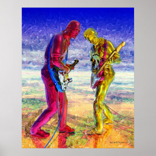 Póster Sesión de atasco