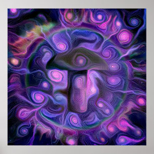 Póster Seta alucinógena