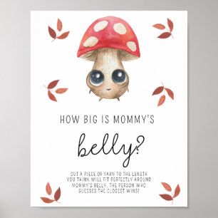 Póster Seta - ¿Qué tan grande es la barriga de mamá carte