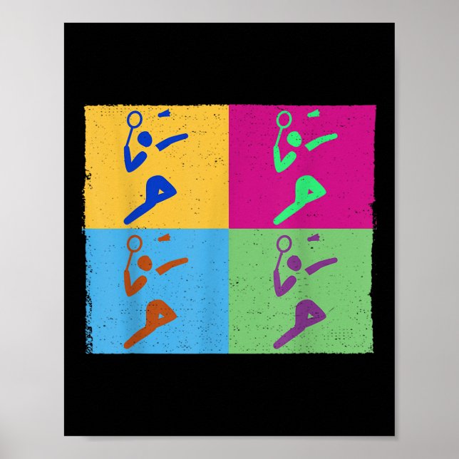 Póster Setback Game Shuttle Sport Badminton Racket For Me (Frente)