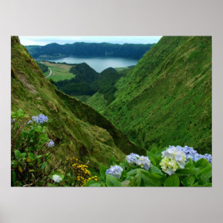 Póster Sete Cidades, Azores