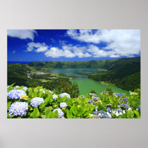 Póster Sete Cidades, Azores