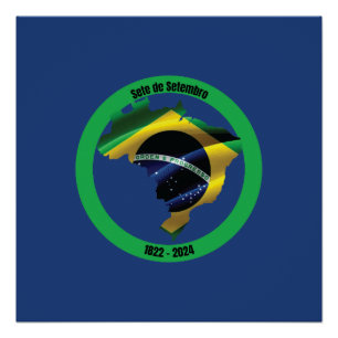 Póster Sete de Setembro (Día de la Independencia de Brasi