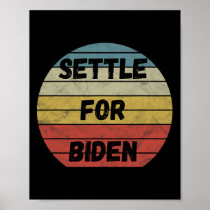 Póster Setecientos Por Biden - Cualquiera Menos Trump Bid