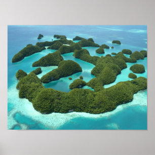 Póster Setenta islas, Palau