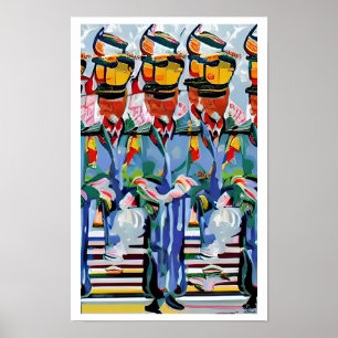 Póster Setenta Y Seis Trombones