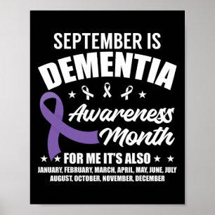 Póster Setiembre Dementia Mes de Conciencia Heimerheimer