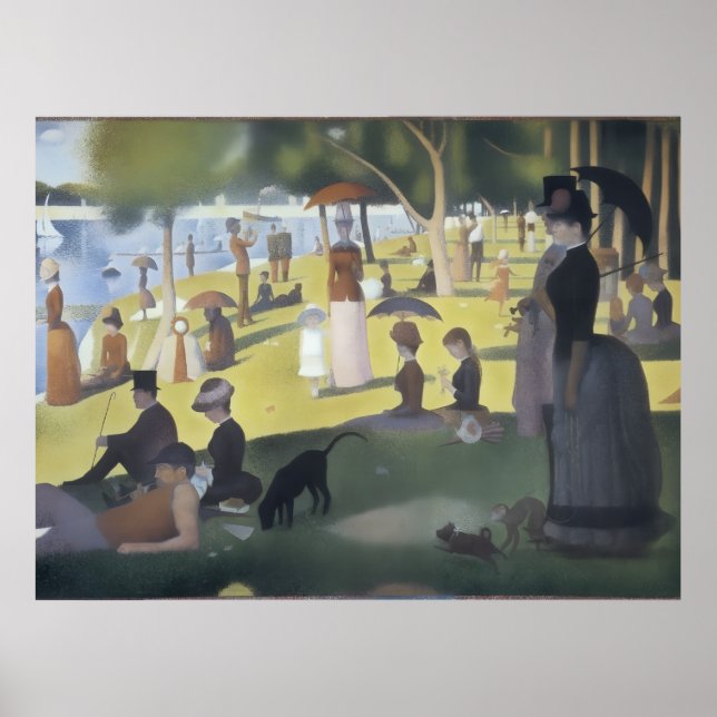 Póster Seurat (Frente)