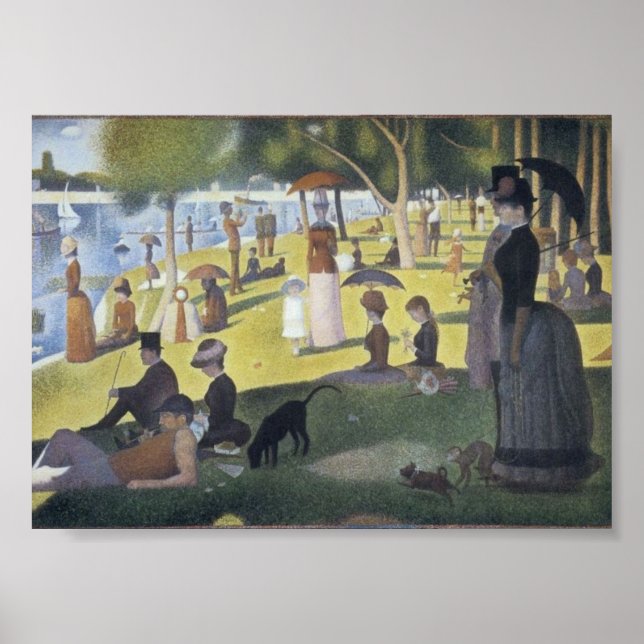 Póster Seurat (Frente)