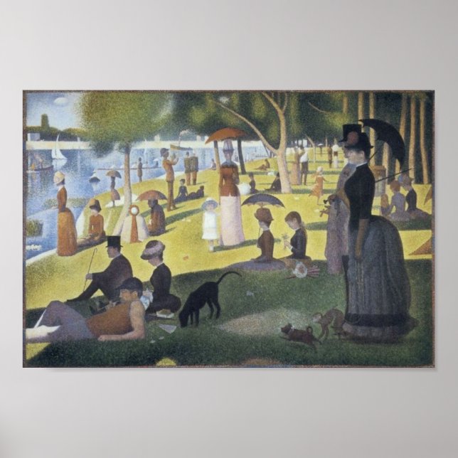 Póster Seurat (Frente)