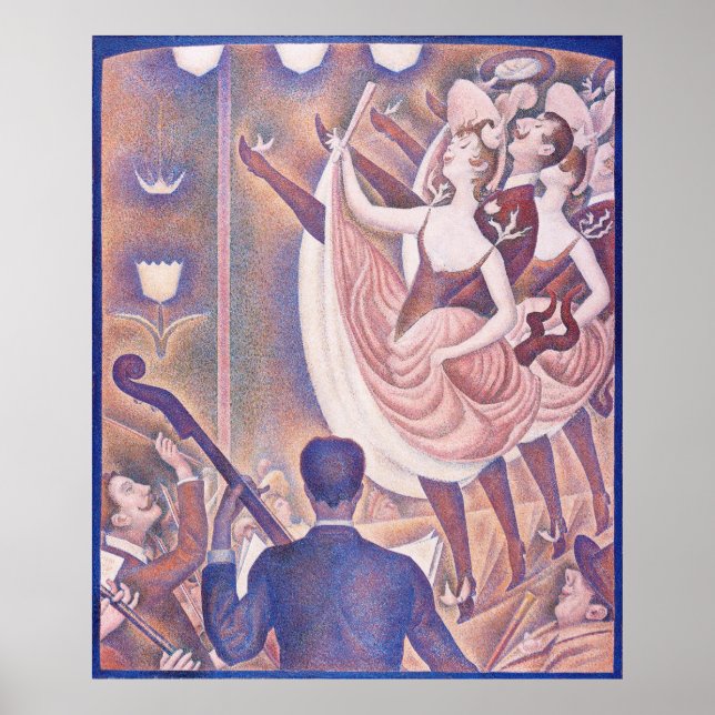 Póster Seurat Can-can CC0014 (Frente)