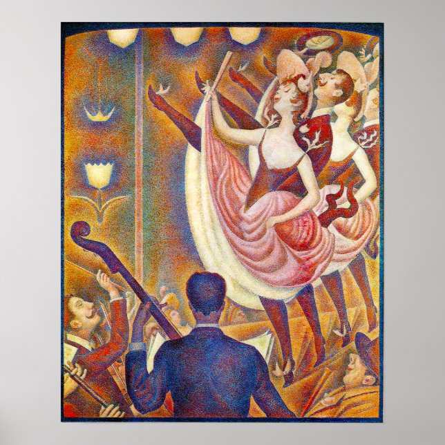Póster Seurat Le Chahut Poster (Frente)
